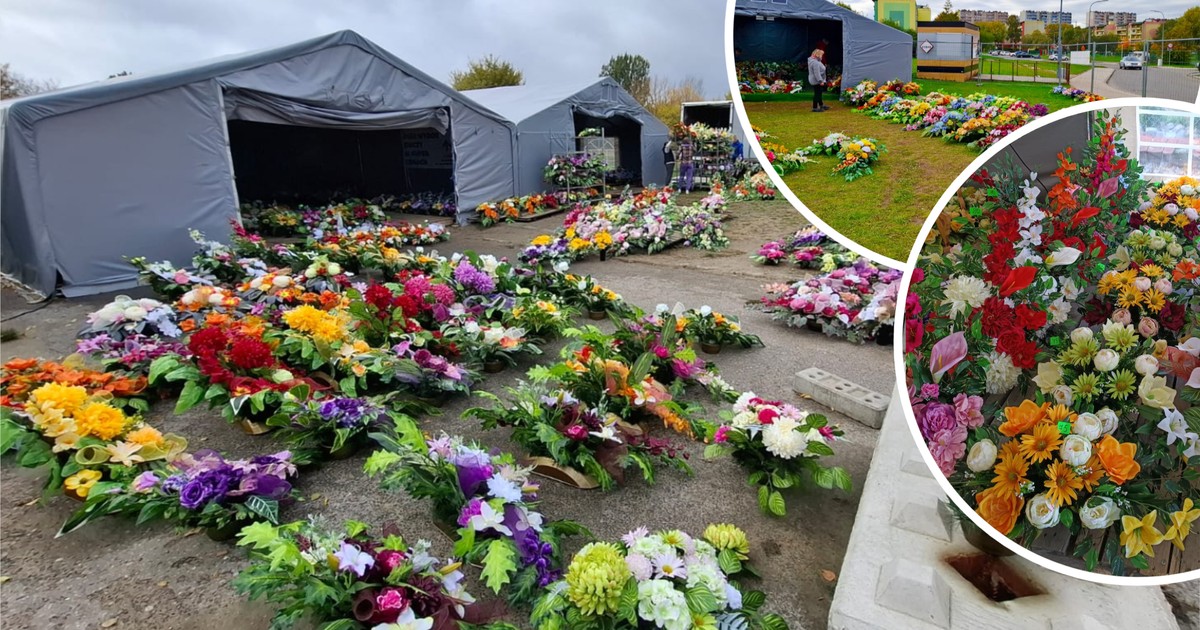 500 zł za rękodzieło, 200 zł za hurt. Tak Polacy kupują wiązanki na groby