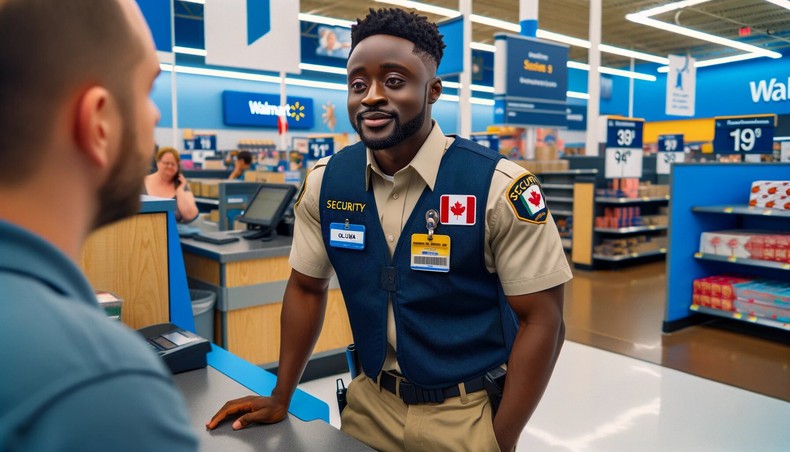 Japa Story: I left privileged life in Lagos to become a gateman in Canada [Image generated with Dalle.E]