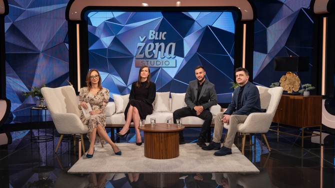Blic žena studio: Jelena Isaković sa dr Đorđevićem, Alinom Juhart i Aleksandrom Sičem