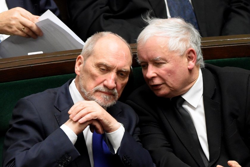 Antoni Macierewicz i Jarosław Kaczyński