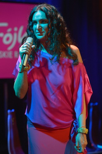 Kayah podczas benefisu Urszuli Dudziak w radiowej Trójce