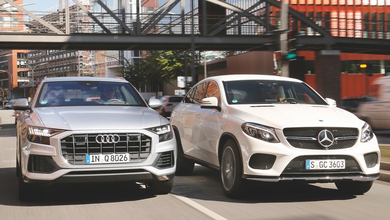 Audi Q8 Kontra Mercedes Gle Coupe Porównanie Suv ów W