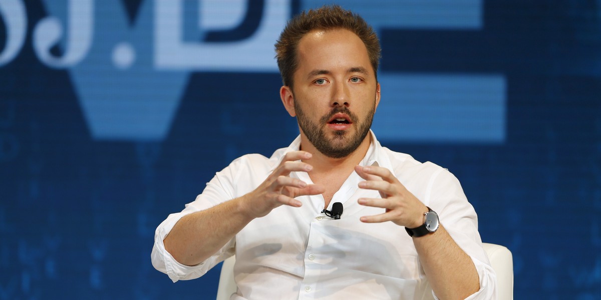 Drew Houston, prezes Dropboksa powiedział, że firma musi kontrolować wydatki