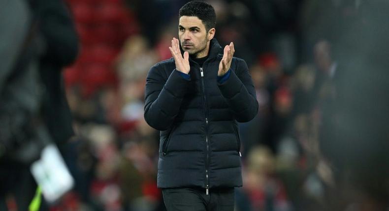 Arsenal manager Mikel Arteta Creator: Paul ELLIS