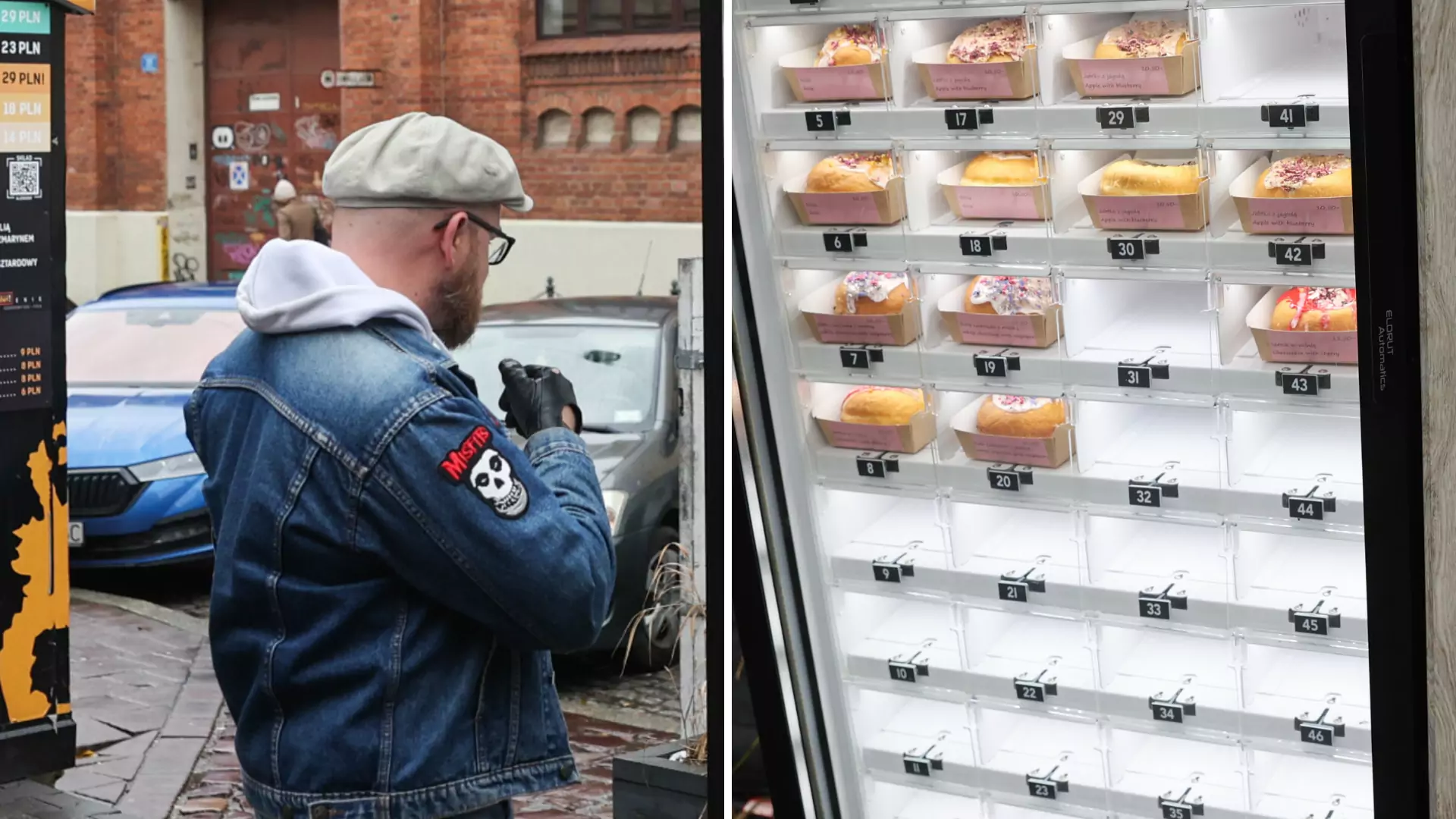 Nietypowy automat ze słodkościami w Krakowie. "Pierwszy na świecie"