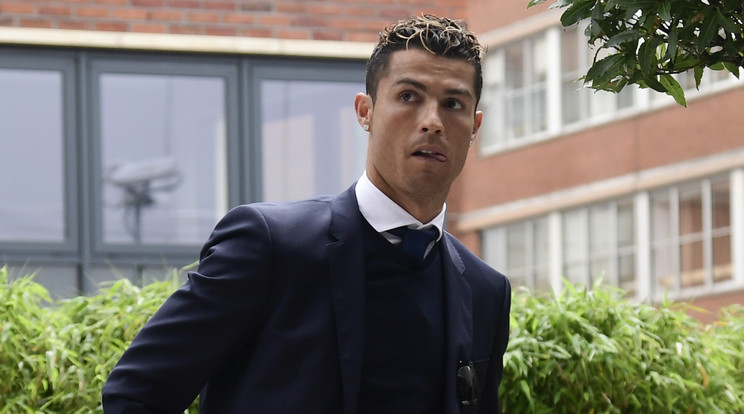 Ronaldo egy közleményben írta le a történteket/Fotó: AFP