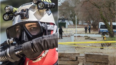 Policja przeszukuje plażę przy Zatoce Sztuki. Ściągnęli słynnego nurka