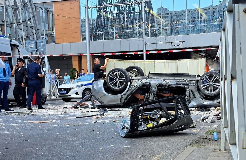 BMV sleteo sa trećeg sprata