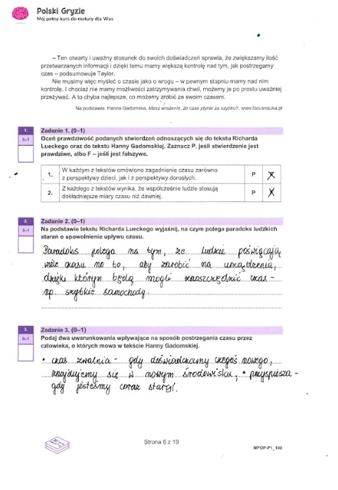 Matura 2024. Język polski - poziom podstawowy [ARKUSZE CKE i ODPOWIEDZI]