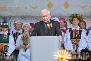 Jarosław Kaczyński w Paradyżu