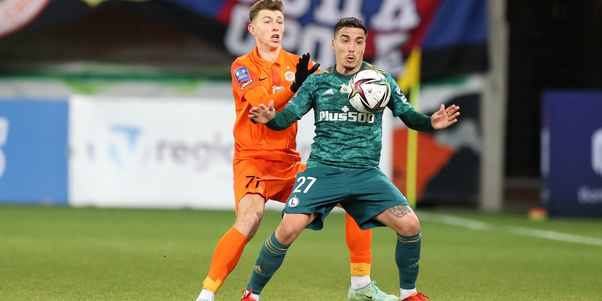 04.02.2022 KGHM ZAGLEBIE LUBIN - LEGIA WARSZAWA PKO BANK POLSKI EKSTRAKLASA PILKA NOZNA