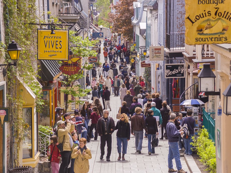 QUÉBEC CITY, CANADA: Québec City is the only North American city to still have its ramparts and its 17th-century architecture still intact within its charming old town, which is also a UNESCO World Heritage Site. Dine in the area's old-fashioned bistros, get lost in its cobblestone streets, or enjoy one of its festivals and fairs in the summer.