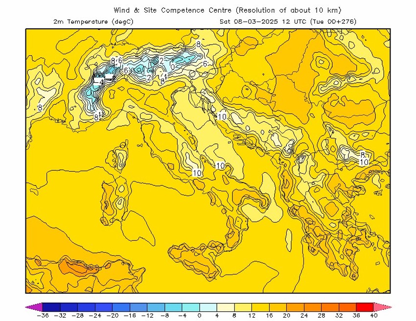 Mapa za 8. mart
