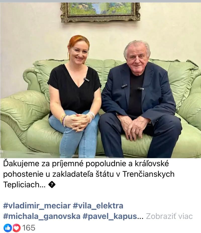 Vladimír Mečiar hostil šéfredaktora Pavla Kapustu vo svojej vile Elektra.