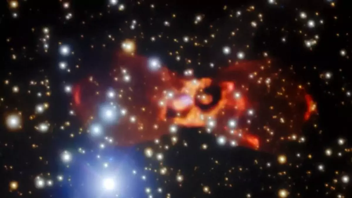 Wykorzystując Obserwatorium Gemini, naukowcy doszli do wniosku, iż widoczna na powyższym zdjęciu gwiazda CK Vulpeculae znajduje się pięciokrotnie dalej, niż do tej pory sądzono. Oznacza to, iż zaobserwowana w XVII wieku eksplozja mogła być nawet 25 razy większa, niż nam się wydawało.