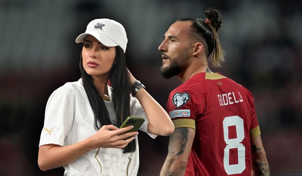 Anastasija Ražnatović i Nemanja Gudelj