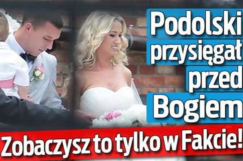 Podolski przysięgał przed Bogiem. Zobaczysz to tylko w Fakcie