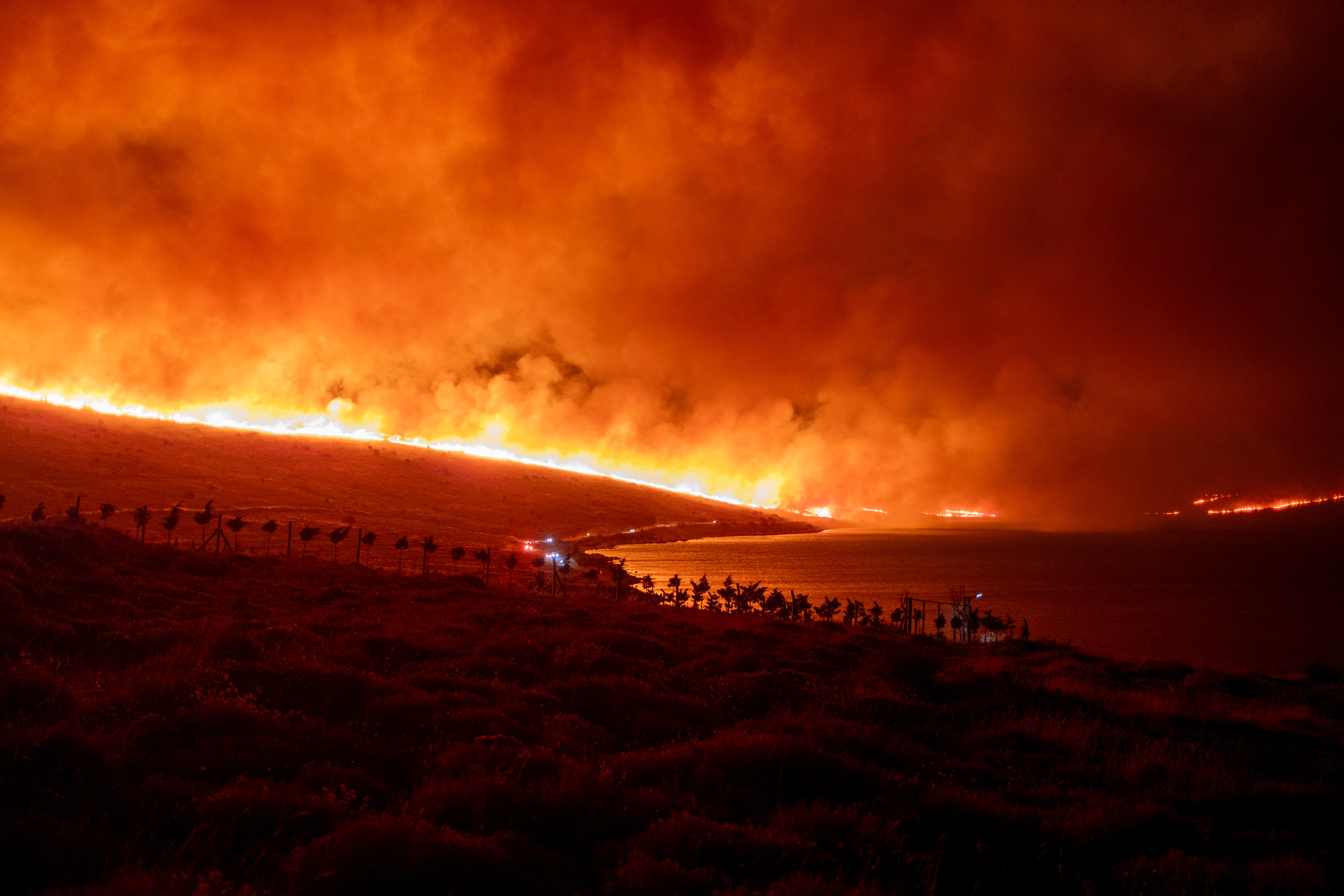 Turquía controla 761 incendios: 3 muertos y 44 detenidos