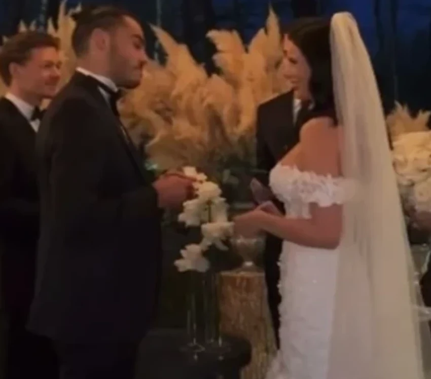 Teodora Bjelica, venčanje