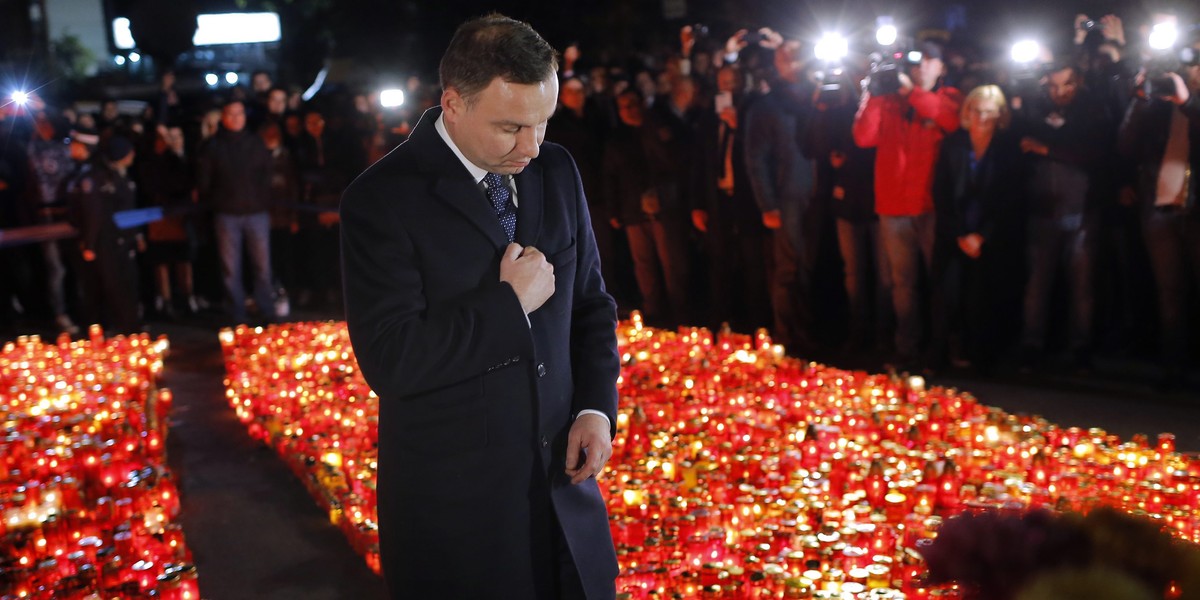 Andrzej Duda w Rumunii