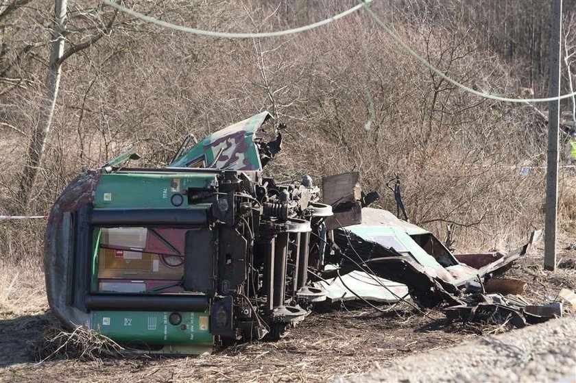 Odtworzyli wypadek kolejowy pod Szczekocinami