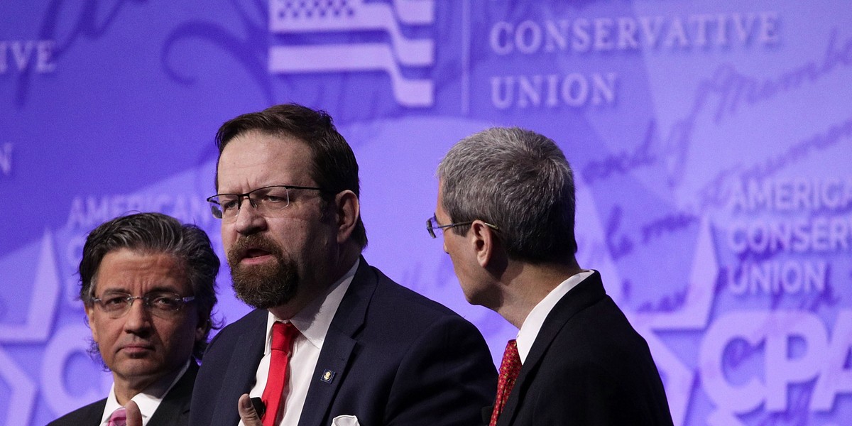 White House adviser Sebastian Gorka pushes back against Nazi allegations as colleagues deny he's anti-Semitic