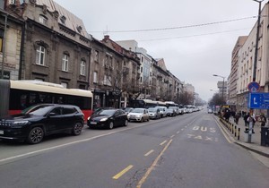 Kolaps u Bulevaru despota Stefana