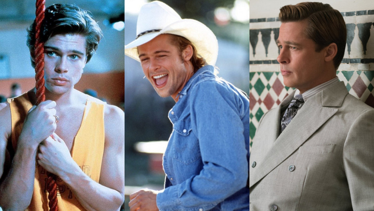 Brad Pitt wrócił w "Bullet Train". Czy rozpoznasz inne filmy z aktorem?