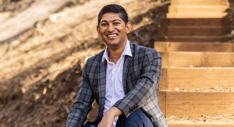 Karthik Balakrishnan, the president and cofounder of Actual.Alanna Hale/Insider