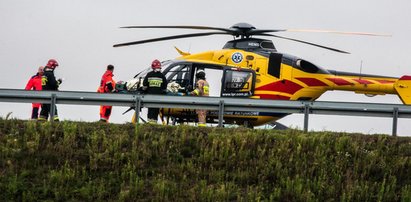 Autostrada A2 zablokowana. Groźny wypadek niedaleko Łowicza