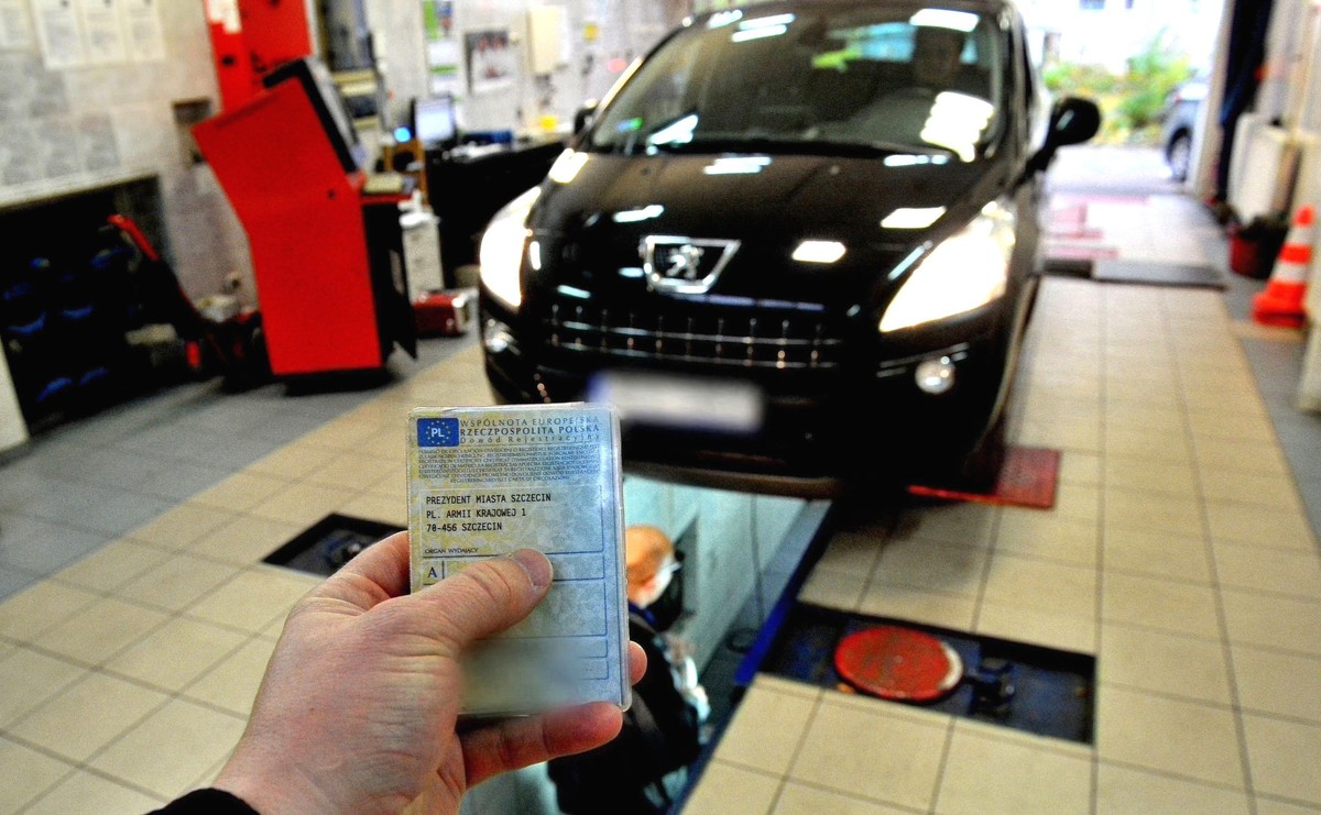 Badanie techniczne samochodu może zakończyć się utratą dowodu rejestracyjnego