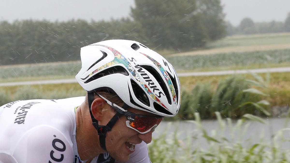 Michał Kwiatkowski podczas Tour de France 