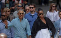 Takiego duetu jeszcze nie było. Obama zaśpiewała ze Springsteenem. NAGRANIE