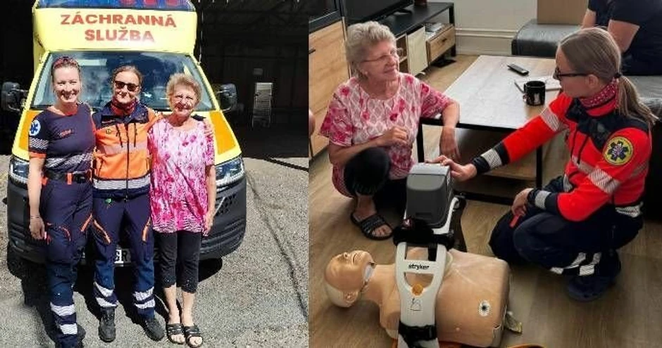 Katarina sa porodicom i spaisocima