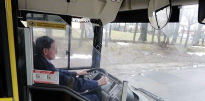 Z autobusu wysiadł bez palca! Ale rzeźnia!