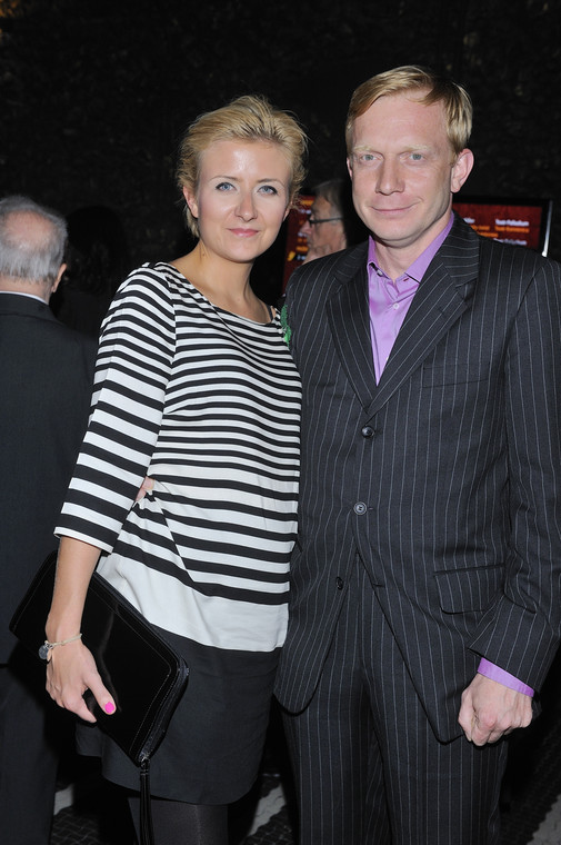 Arkadiusz Janiczek z żoną w 2011 r.