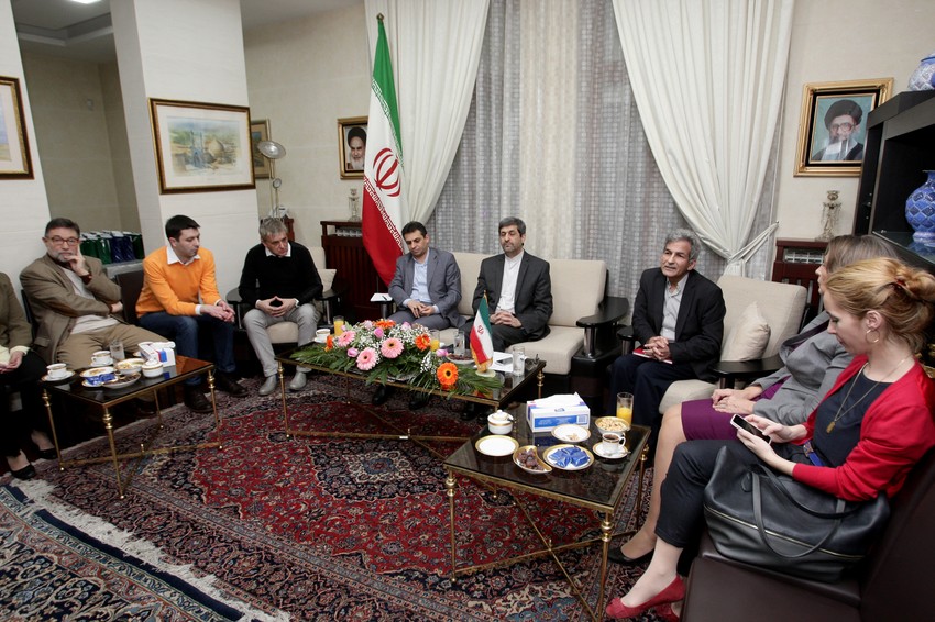 Iranski ambasador sa novinarima