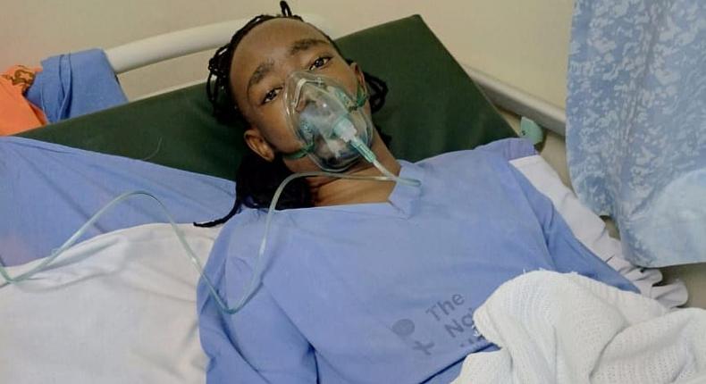 Comedian Akuku Danger in hospital 