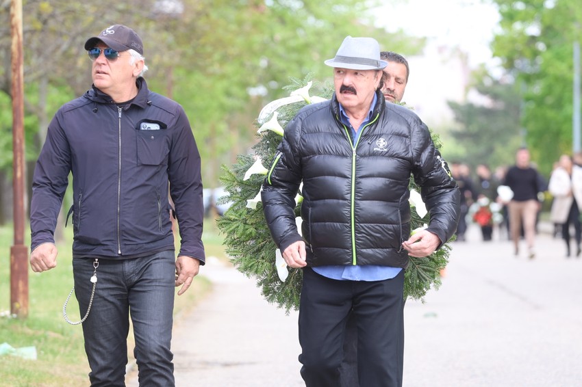 Sahrana Saše Katančića Novo Groblje