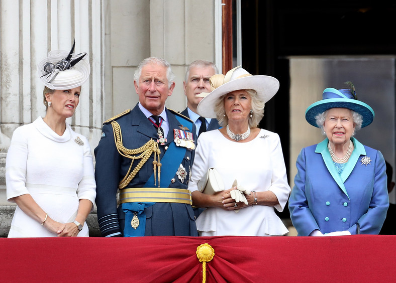 Sophie, hrabina Wessex, Karol, Camilla i Elżbieta II
