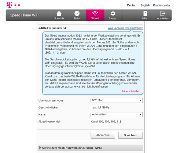 Telekom Speed Home WiFi im Test TechStage