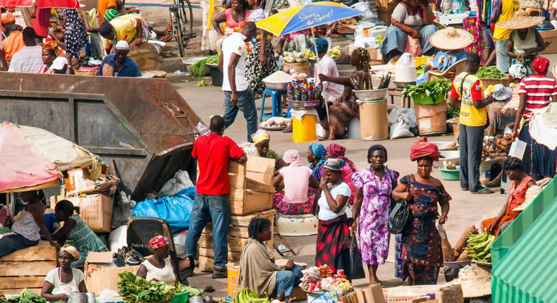Un marché africain/Alamy