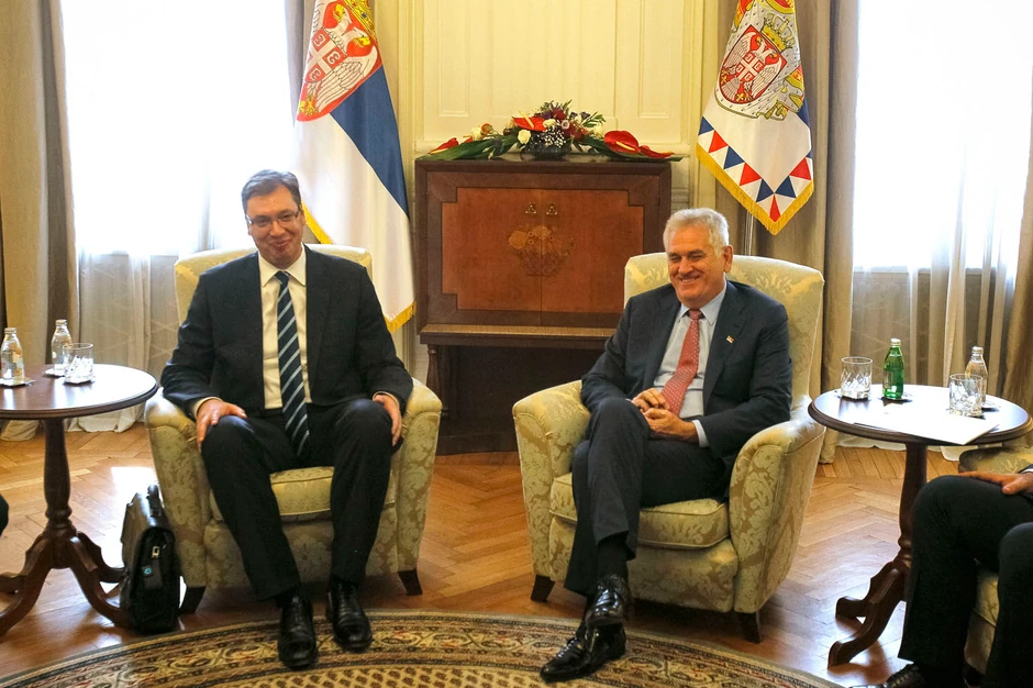 Aleksandar Vučić i Tomislav Nikolić