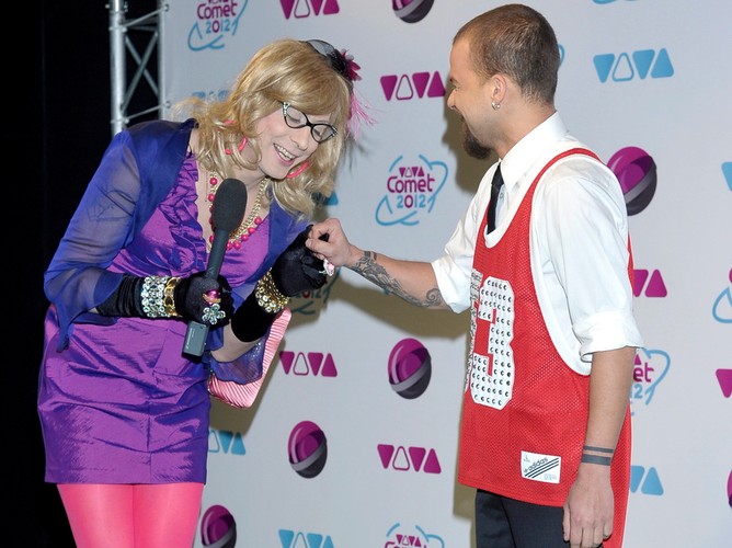 Szymon Majewski wita Michała Piróga