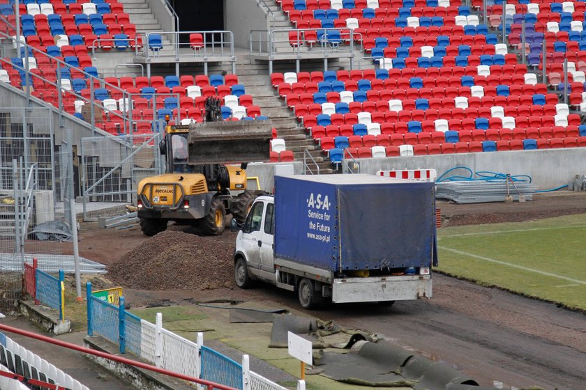 Przekręt przy budowanie stadionu Górnika Zabrze?