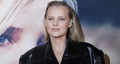 Joanna Kulig w płaszczu rodem z Matrixa. To jednak buty skradły całe show!