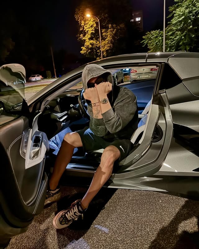 Influencer a raper Tomáš Štetiar, viac známy pod prezývkou Tiscinko.