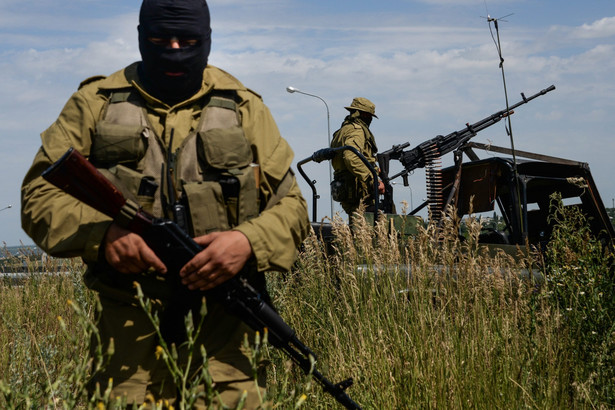 We wschodniej części Ukrainy wciąż toczą się walki z separatystami EPA/STRINGER