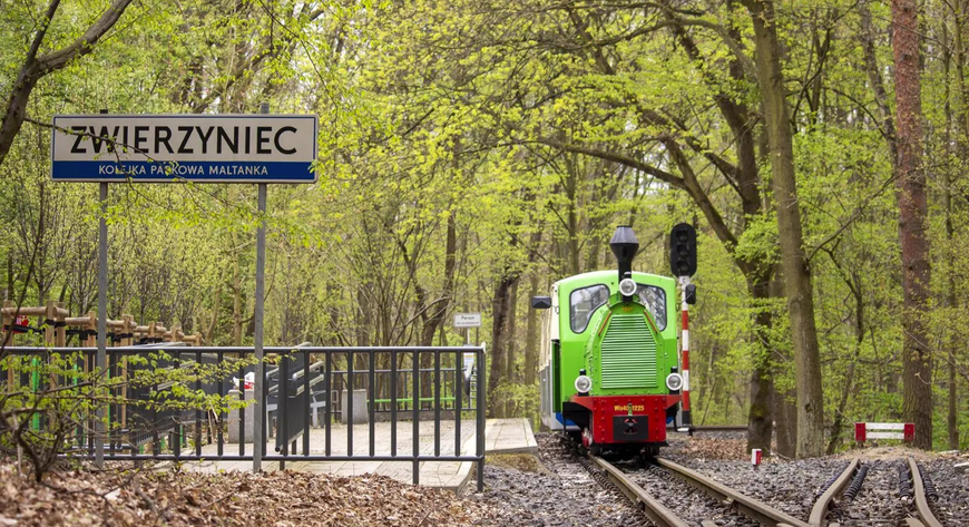 Poznańska Maltanka to jedna z ostatnich w Polsce kolei wąskotorowych o szerokości toru 600 mm.