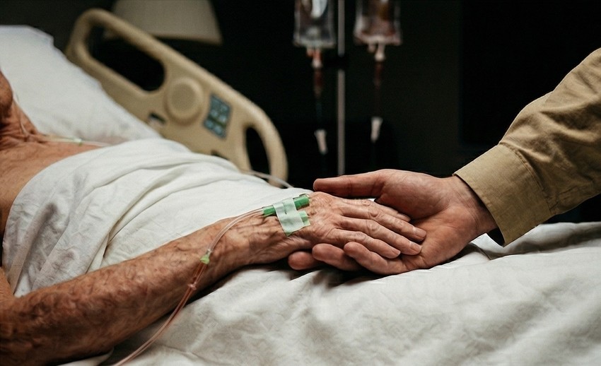 pacijenti na samrti, ilustracija